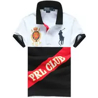 polo coton tee shirt pique slim fit classic three lion king